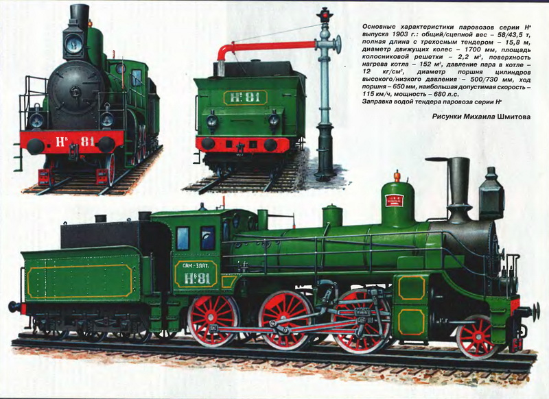 локомотив серии Н